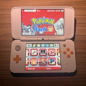 New Nintendo 2DS XL Console with Pokemon Bank, Poke Transporter & Games
